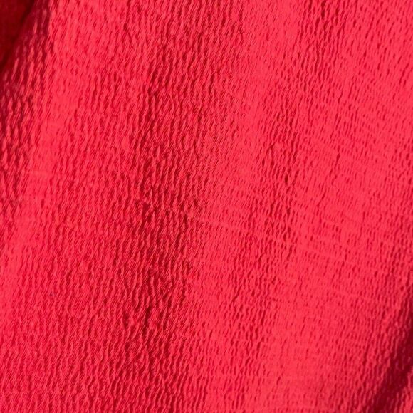 Contempo Casuals Mini Dress Women's Medium Red Off The Shoulder Vintage Bodycon - Picture 12 of 16